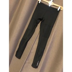 Reebok xs leggings with mesh